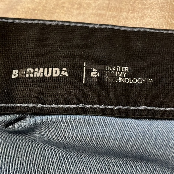 Lane Bryant Bermuda Shorts Size 26 Boot Cut Jeans EUC Tighter Tummy Technology - Picture 3 of 7